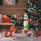 Set of 2 28''H Lighted Resin Christmas Nutcracker with Cupcake Hat Porch Decor with Timer